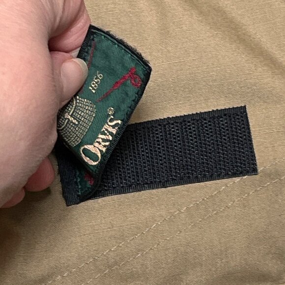 Orvis Mens Khaki Fly Fishing‎ Vest Multiple Pockets & Mesh Accents Large - Picture 5 of 10